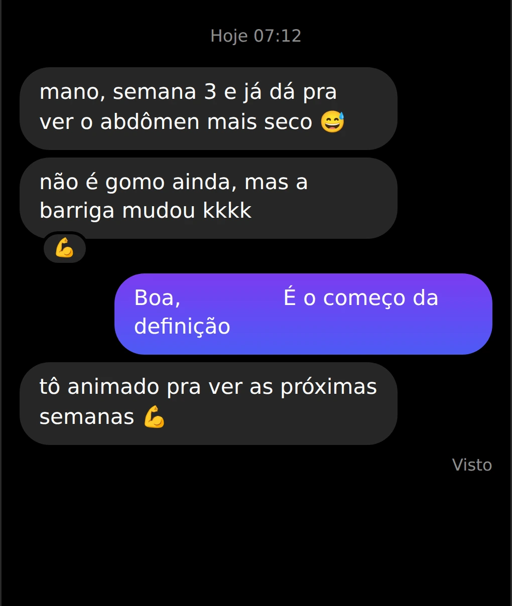 Conversa do Instagram 1, com identidade do cliente ocultada